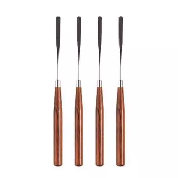 Удобная палочка для смешивания жидкостей. Легко чистится. Прочная смесь цветов. коричневый