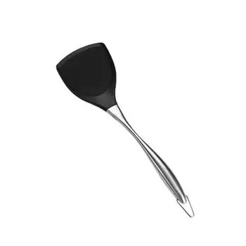 Удобная пищевая силиконовая лопатка для жарки, лопатка, кухонная утварь, антипригарная лопатка для дома A