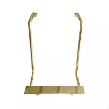 Удобная подставка для ног для парикмахеров - Salon Essential серебряный