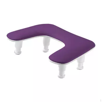 Удобная подставка-подлокотник для маникюра для акриловых ногтей фиолетовый