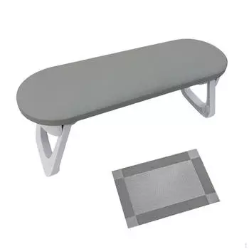 Удобная подушка для ногтей для маникюра и искусства square corner white