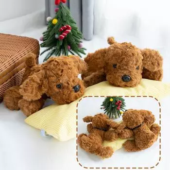 Удобная поза кукла собака милая имитация хаски плюшевая игрушка милая кукла щенок кукла восемь дюймов 24cm