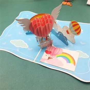 Удобная поздравительная открытка. Изысканный декоративный прозрачный визуальный эффект. Многоцветный узор. Подарочная карта. 2