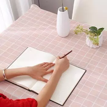 Удобная прочная экологичная обеденная скатерть для кухонного стола, защитный чехол для домашнего декора для вечеринки S кофейный