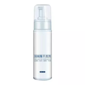 Удобная пуховая куртка, спрей, не требующий стирки, очищающая пенка для одежды без воды, 180 мл One Size белый