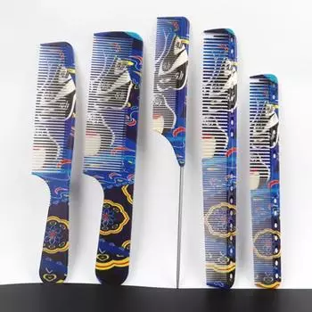 Удобная расческа для волос с равномерным расположением зубцов Практичная профессиональная натуральная щетка B