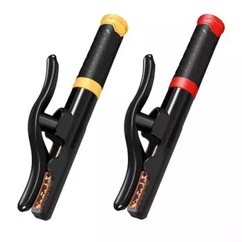 Удобная ручка электрододержателя Хорошая электропроводность жёлтый