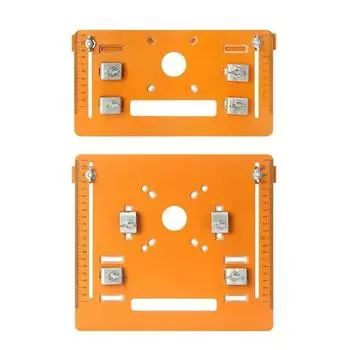 Удобная рукоятка из бакелита Направляющая пластина Принадлежность для деревообработки Small 15x28cm