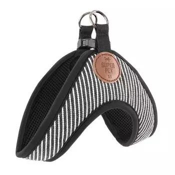 Удобная шлейка для щенка Dogeye, черная