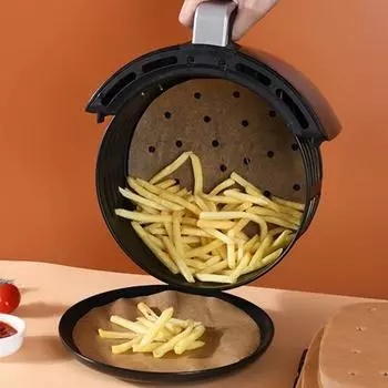 Удобная штабелируемая маслостойкая круглая многофункциональная жиронепроницаемая форма для выпечки для вкладыша для фритюрниц 15cm