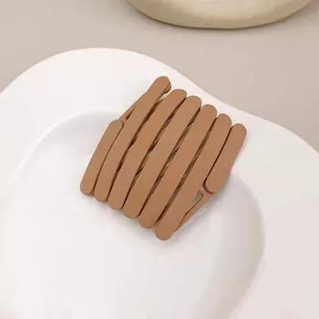 Удобная складная прочная пластиковая повязка для волос для женщин и девочек, дорожная эластичная повязка на голову, аксессуары для волос