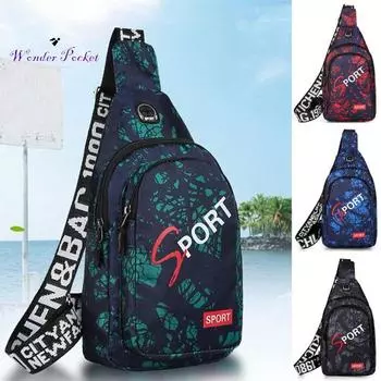 Удобная сумка через плечо, большая вместимость, 4 цвета, многофункциональная S зелёный