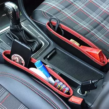 Удобная сумка-органайзер для автомобильного сиденья, легко собирается, эффективное хранение, экономит место, коричневый бежевый