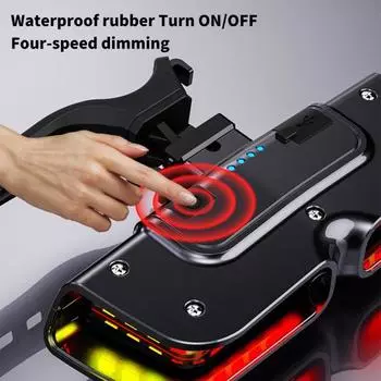 Удобная супер яркая технология ультразвуковой сварки, задний фонарь для велосипеда, дорожный указатель поворота, велосипедная лампа, задний фонарь для улицы