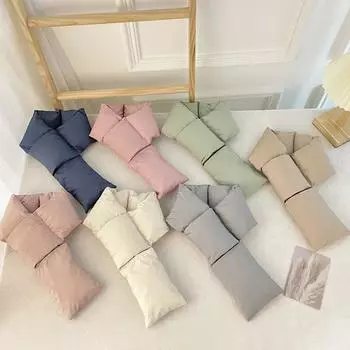 Удобная теплая шаль, морозостойкие зимние шарфы, новый женский шейный платок унисекс