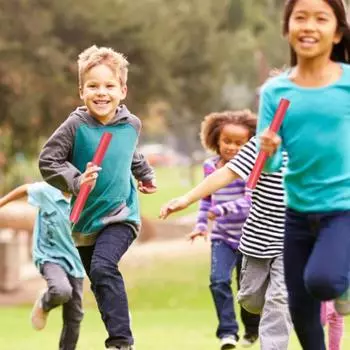 Удобная удобная рукоятка для легкой атлетики, тренировочные яркие цветные эстафетные палочки для легкой атлетики и гоночной команды One Size жёлтый