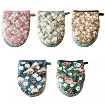 Удобная, устойчивая к высоким температурам, многофункциональная моющаяся перчатка с утиным ртом, кухонная перчатка для пекарни, прихватка для духовки A светло-зеленый