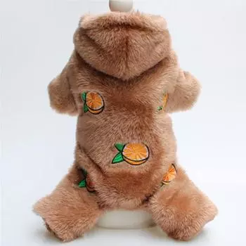 Удобная в носке теплая одежда для домашних животных. Отличный теплый комбинезон для щенков на четверых ногах, пальто, зимняя одежда. XL серый