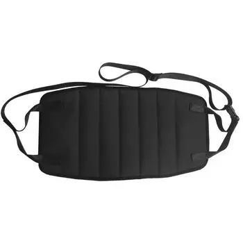 Удобная вешалка для путешествий в самолете, подставка для ног, изготовленная из пены с эффектом памяти премиум-класса чёрный