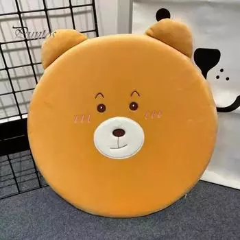 Удобная высокоэластичная дышащая подушка для стула из пеноматериала с эффектом памяти для сиденья 40*40cm оранжевый