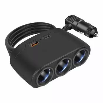 Удобная зарядка через USB для автомобилей, грузовиков, перезарядка, многоканальное напряжение, совместимый способ, автомобильный разветвитель, автомобильный адаптер для зарядного устройства CHINA