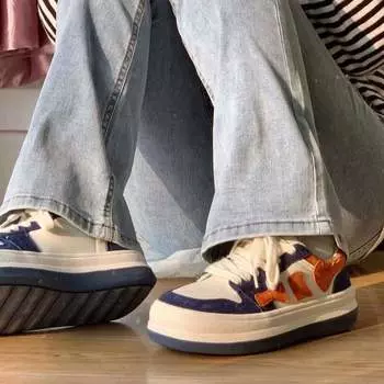 Удобная женская обувь. Кроссовки. Женские летние новые спортивные повседневные туфли D lites. Универсальные белые туфли особого интересного дизайна. 35