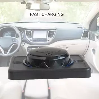 Удобное автоматическое зарядное устройство постоянного тока 12 В/24 В с двумя USB-портами, универсальное, устойчивое к высоким/низким температурам синий