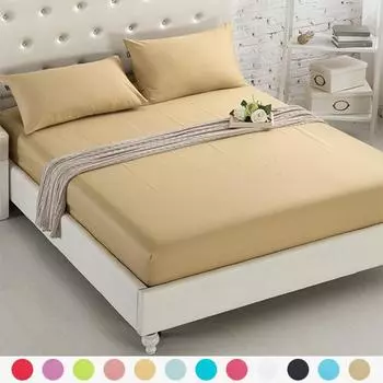 Удобное постельное белье с начесом, сплошной цвет, гостиничный матрас, защитный чехол Simmons, защита от грязи 90*200+20cm