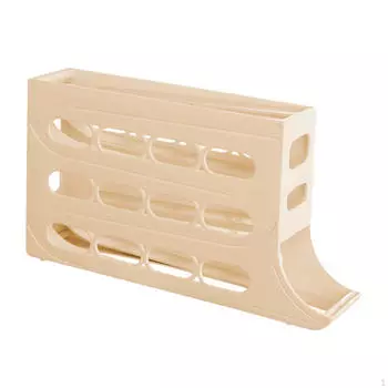 Удобное решение для хранения яиц на домашней кухне бежевый