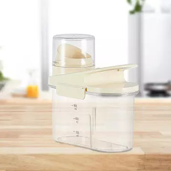 Удобное решение для хранения риса на кухне Cream 1.2L