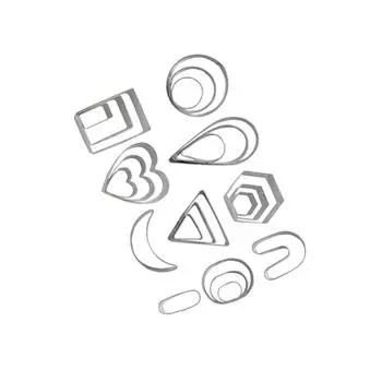 Удобные 24 шт. формочки для полимерной глины для самостоятельного изготовления украшений из полимерной глины