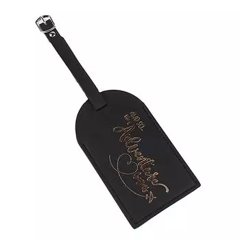 Удобные багажные бирки для легкой идентификации багажа, подходящие для бизнесменов и студентов чёрный