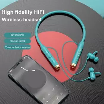 Удобные беспроводные наушники, гибкая карта без задержки, возможность воспроизведения карт чёрный