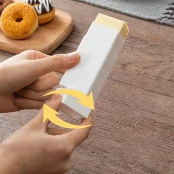 Удобные держатели для разбрасывания твердого масла, контейнер для хранения палочек, чехол для хранения сыра белый