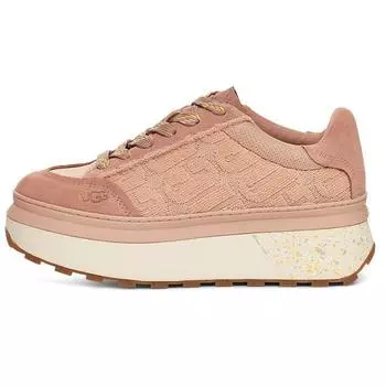 Удобные и прочные туфли UGG Marin Lace Logo на толстой подошве, женские туфли River-Valley-Brown 1125025-ARY 40