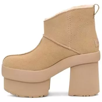 Удобные короткие сапоги UGG женские сапоги горчичные 1157910-MDSD 37