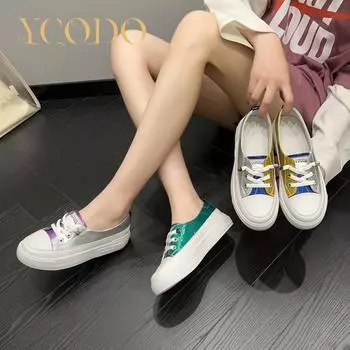 Удобные лоферы из натуральной кожи на плоской подошве для женщин и студентов на весну, лето и осень 40