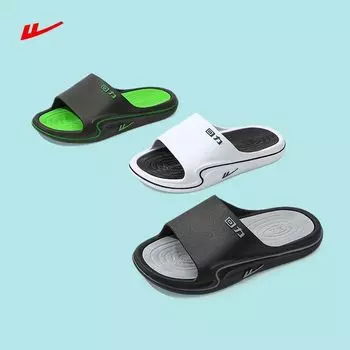 Удобные мягкие эластичные тапочки большого размера для мужчин, летние домашние тапочки с нескользящей подошвой, простые универсальные классные тапочки 40-41