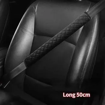 Удобные мягкие чехлы на ремни безопасности – универсальная подушка для плеч для взрослых и подростков, простая установка для безопасности легковых и грузовых автомобилей