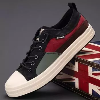 Удобные мужские туфли на плоской подошве для вождения, популярная летняя повседневная спортивная обувь, дышащая универсальная парусиновая обувь, новое поступление, мужские кроссовки 38