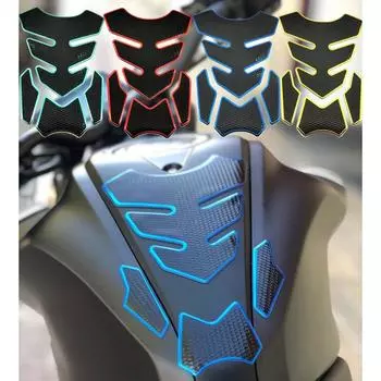 Удобные наклейки-накладки на капот, защита 3D из углеродного волокна золотой