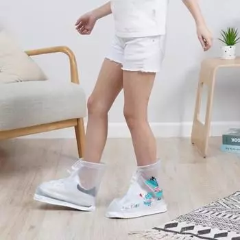 Удобные непромокаемые водонепроницаемые защитные средства для обуви разных размеров для дождливых дней, средства защиты для обуви, чехлы для детских ботинок 2XL