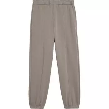 Удобные однотонные повседневные брюки со средней талией, мужские брюки цвета угля 1ME10041933 S