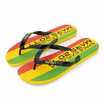 Удобные пляжные шлепанцы в полоску Мужчины NASA