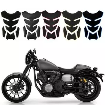 Удобные, простые в установке наклейки Pad 3D Carbon Fiber красный