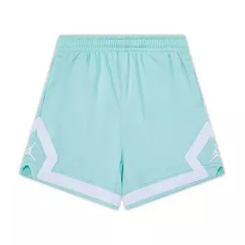 Удобные шорты Jordan MJ Diamond Breathable Mesh для детей, светло-зеленые, HQ8147-382 XS