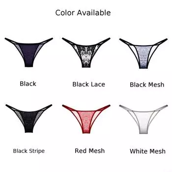 Удобные женские трусики стринги трусики кружево с низкой талией S