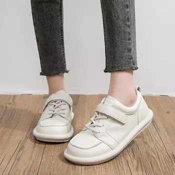 Удобные женские туфли на плоской подошве 2024 года, новые удобные дышащие туфли на одинарном каблуке, спортивная повседневная обувь Zapatillas Mujer 35