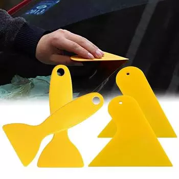 Удобный автомобильный пластиковый скребок, средство для чистки автомобиля, очиститель окон, лопата для снега, стеклоочиститель, нож для удаления клея