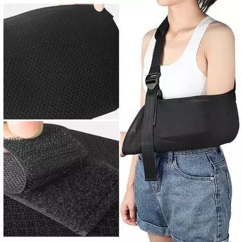 Удобный бандаж на растяжение связок, дышащий плечевой слинг, запястье, локоть, хирургическая рука для левой и правой руки S A